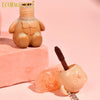 K&C-KC248285 4 Color Fuzzy Bear Fun Lipgloss Keycahin : 2 DZ