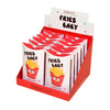 K&C-KC245260 Fries & Chips Lipgloss Set : 12 SETS