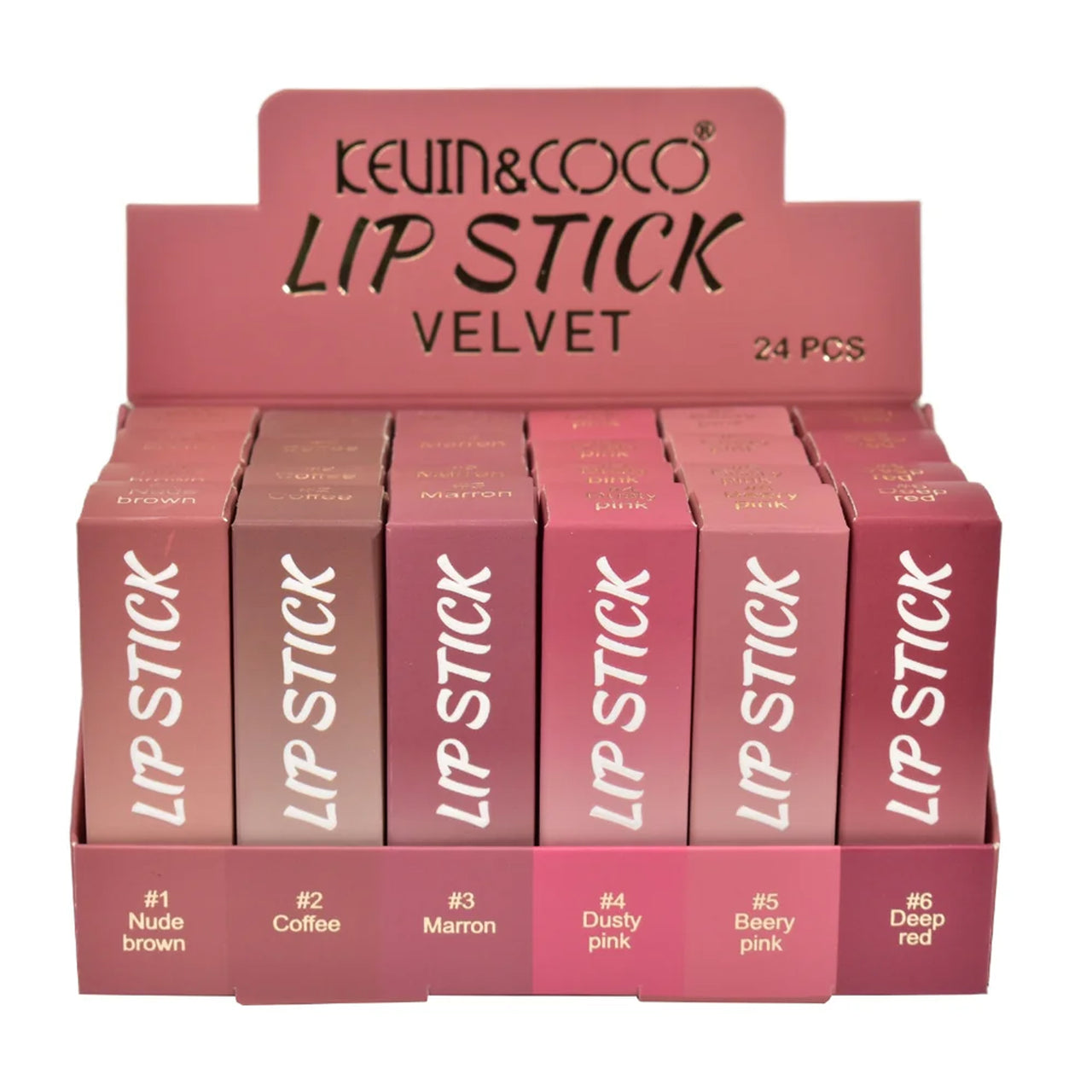 K&C-KC247561 Velvet Moisture Matte Lipstick : 1 DZ