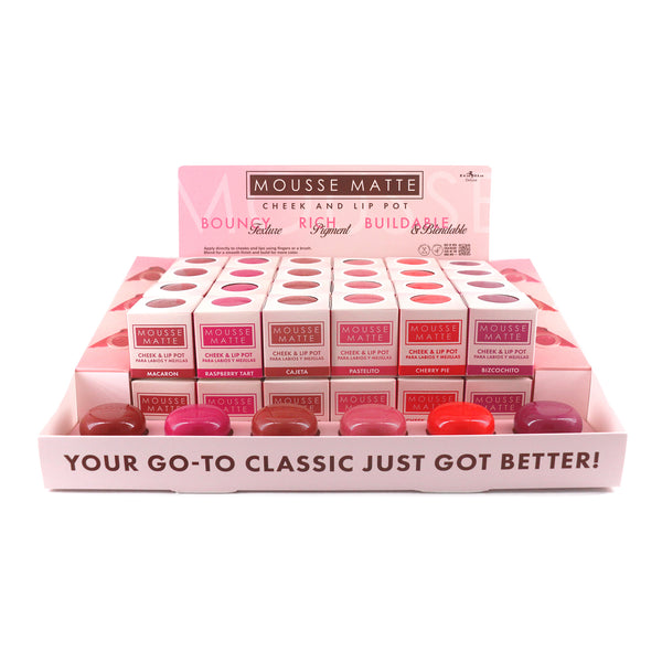 ITA-309MPB Mousse Matte Cheek + Lip Pot : 4 DZ