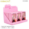 K&C-KC245963 Dream Beauty Lip Gloss Set with Key Chain : 18 PC