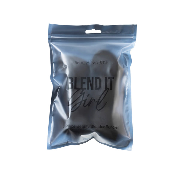 BC-BGBB Blend It Girl 'Black' 6PC Beauty Blender Bundle : 1 BAG