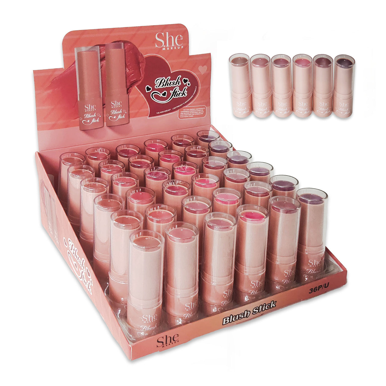 SH-FS03 Blush Stick : 36 PC