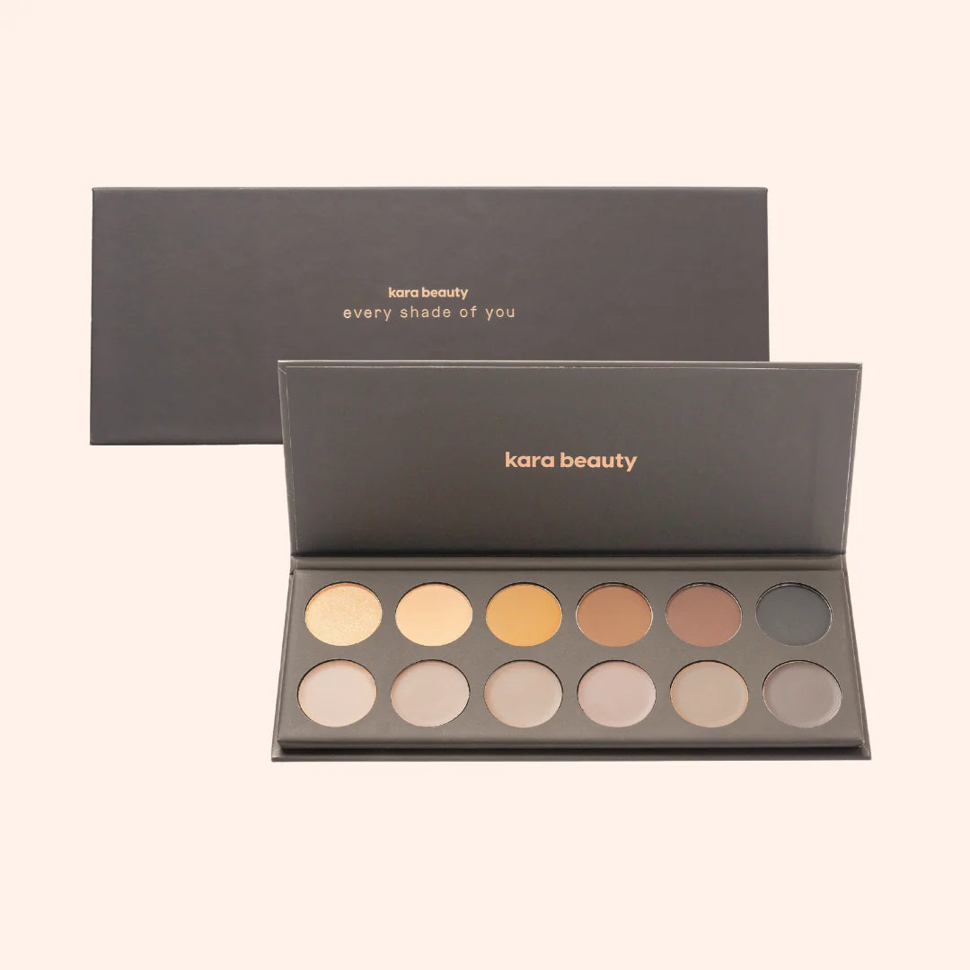 KR-F9-16-1 (EB15) : Every Shade of You - Brow Cream & Powder Palette : 6 PC