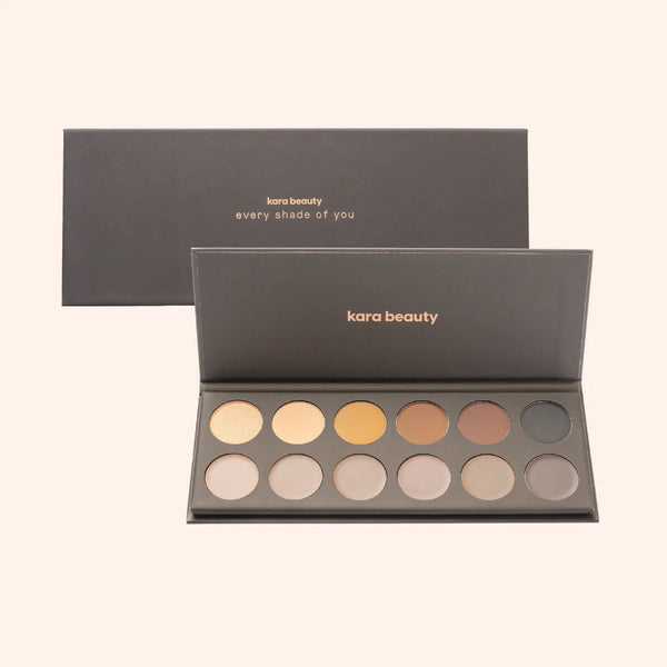 KR-F9-16-1 (EB15) : Every Shade of You - Brow Cream & Powder Palette : 6 PC