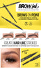 LAG-GBP : Brow Ink Micro Brush Detailer Pen - 3 SHADES : 3 PC