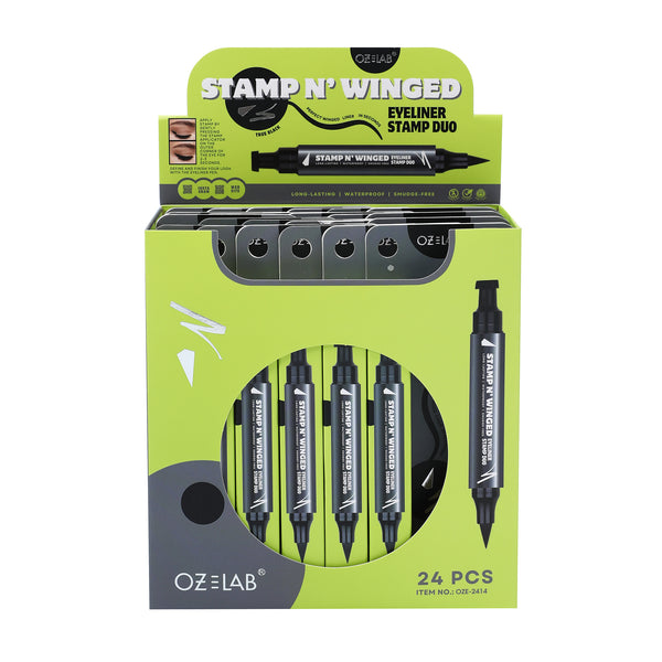 RMT-OZ LAB OZE2414 Stamp N Wing'd Eyeliner Stamp Duo : 1 DZ