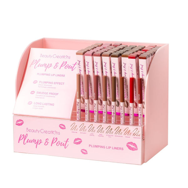 BC-PPLLWD Plump & Pout Lipliner Display : 1 SET