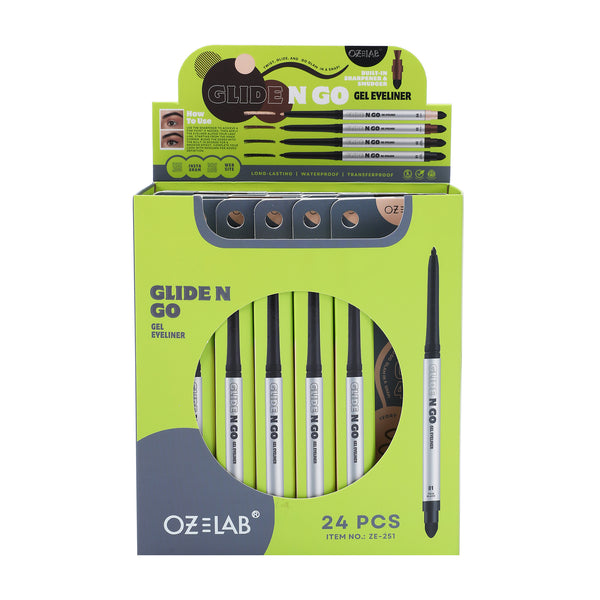 RMT-OZ LAB ZE251 Glide N Go Gel Eyeliner : 1 DZ