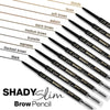 LAG-Shady Slim Brow Pencil 10 SHADES - 3PC