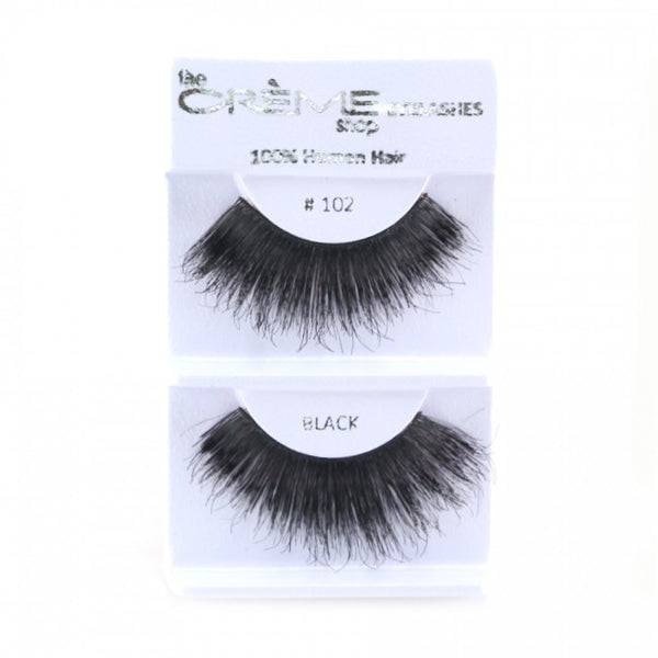 The Creme Shop 100% Human Hair Eyelashes #102 Wholesale - Cosmeticholic