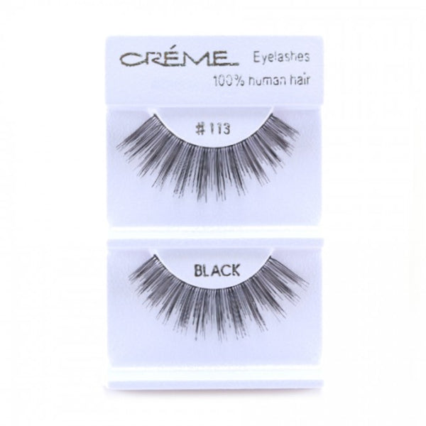 The Creme Shop 100% Human Hair Eyelashes #113 Wholesale - Cosmeticholic