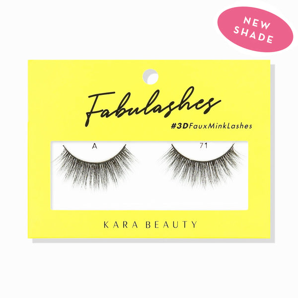 KR-A61~A71 : 3D Faux Mink Lashes 1 DZ
