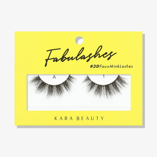 KR-A01~A10 : 3D Faux Mink Lashes 1 DZ