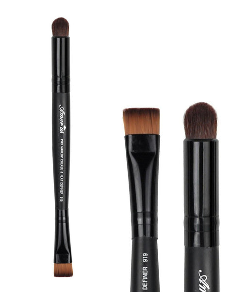 AM-BR919 : Professional Deluxe Crease & Flat Definer Brush 1 DZ