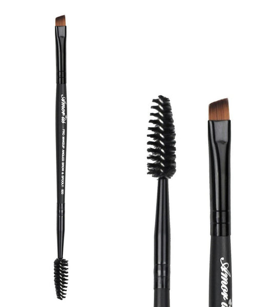 AM-BR920 : Professional Deluxe Duo Brow & Liner Brush 1 DZ