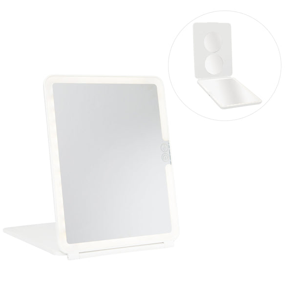 BC-DC103 On The Go LED Rechargeable Vanity Mirror : 1 PC