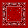 Classic Paisley Bandana Red Wholesale-Cosmeticholic