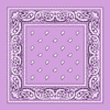 Classic Paisley Bandana Lavender Wholesale-Cosmeticholic