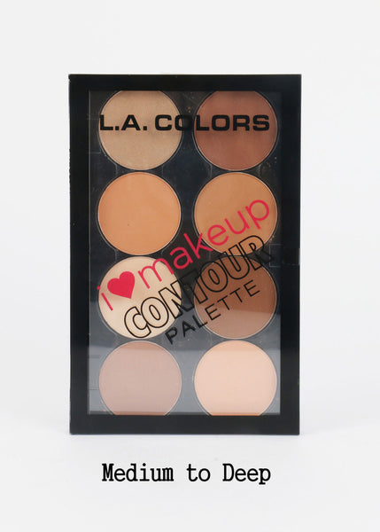 LA Colors 'I Heart Makeup' Highlight & Contour Palette – GINGERLY POLISHED