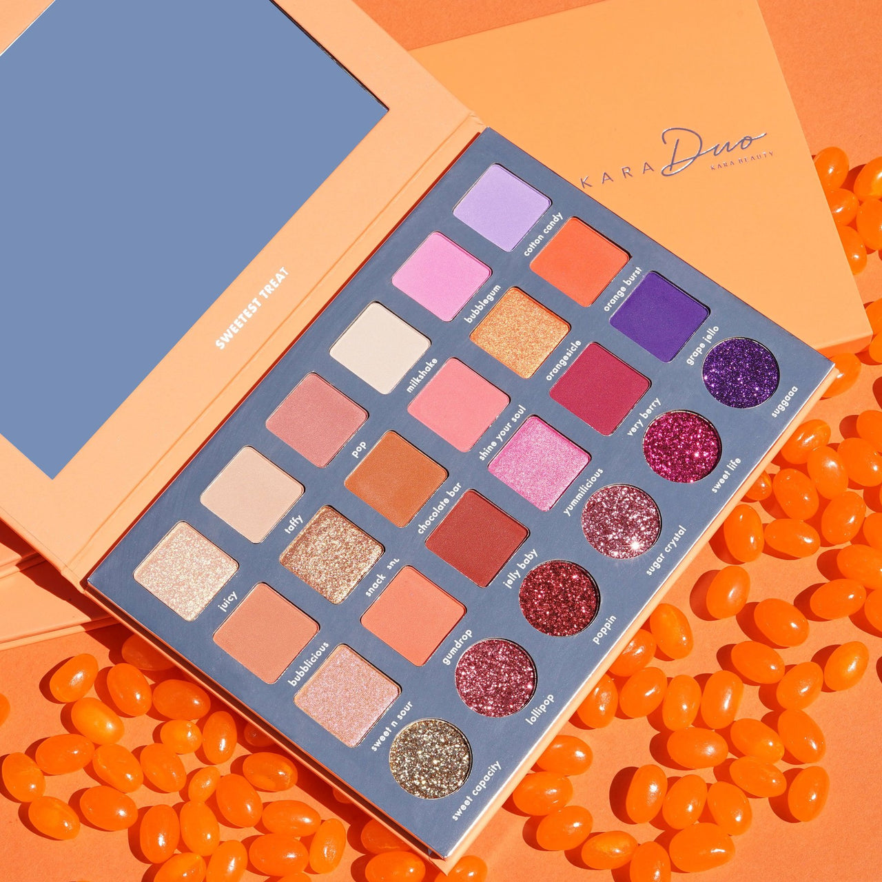 Kara ES120 Kara Duo 'Sweetest Treat' Shadow Palette Cosmetic Wholesale-Cosmeticholic