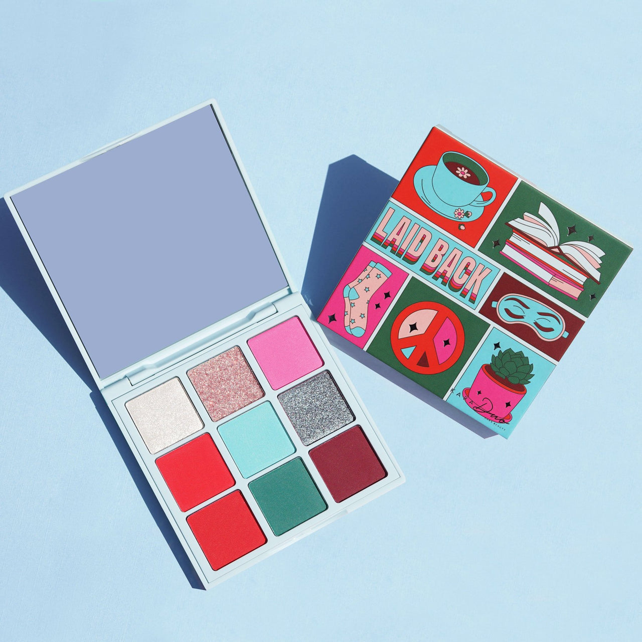 Kara Beauty ES124 Laid Back Shadow Palette Cosmetic Wholesale-Cosmeticholic