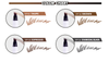 JC-ETP Eyebrow Contouring 4-Tip Pen : 6 PC