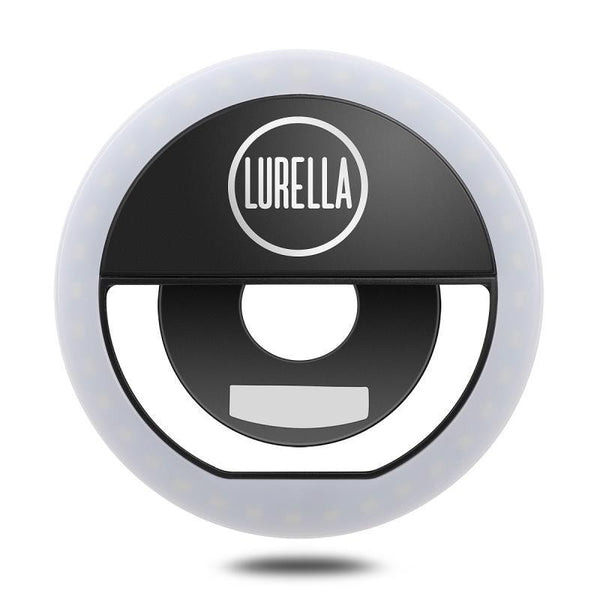 LUR-LUMINOUSBLACK: Selfie Luminous Ring Light-Eclipse