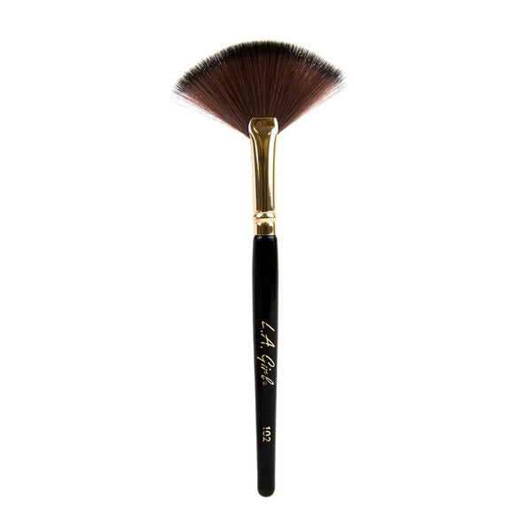 GPB102 : L.A. Girl Fan Brush Wholesale-Cosmeticholic
