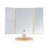 LUR-J08GOLD : LED Desktop Mirrow-Midas Gold