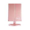 LUR-J08ROSEGOLD : LED Desktop Mirrow-RAMBUNCTIOUS ROSE