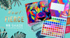 PX-K658 'Fierce' 99 Color Eyeshadow Palette : 3 PC