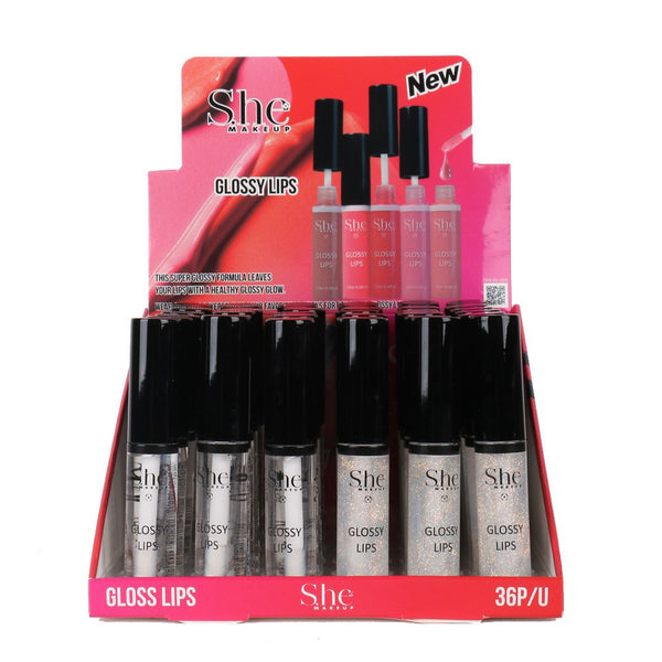 SH-LG05 : Glossy Lips Clear & Glitter 3 DZ