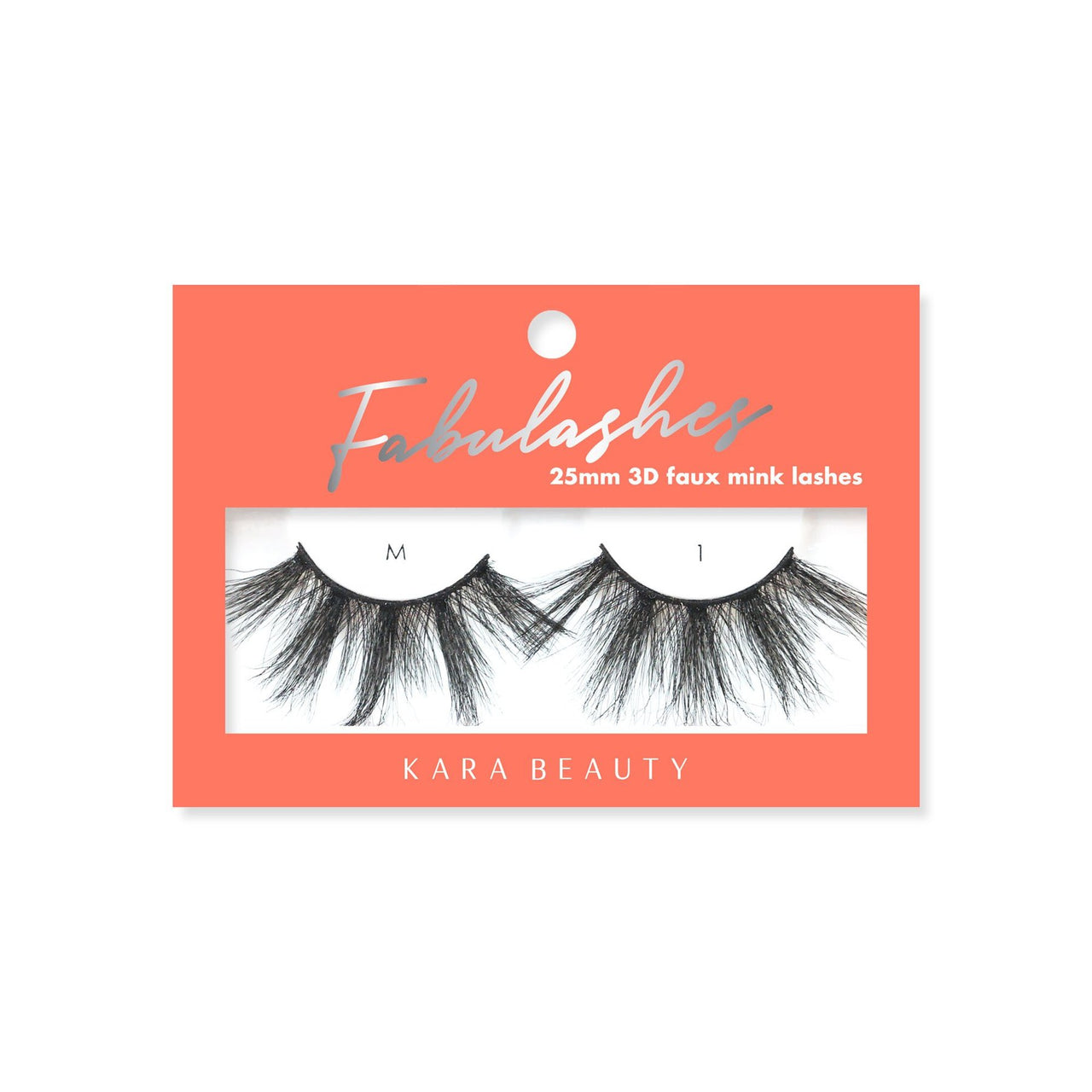 KR-25MM 3D FAUX MINK LASHES : 6 PAIRS
