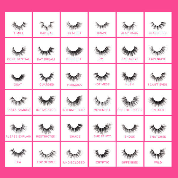 BC-ML : Faux Mink Lashes 36 Styles - 10 PC