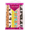 KC-NF415 6-Piece Nail File Set W/ Pouch : 2 DZ