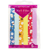 KC-NF415 6-Piece Nail File Set W/ Pouch : 2 DZ