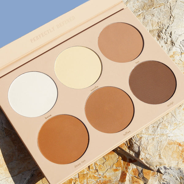 KR-PC15 PERFECTLY DEFINED POWDER CONTOUR PALETTE : 6 PC
