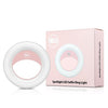 LUR-RLN03 Spotlight LED Selfie Ring Light-Pink : 1 PC