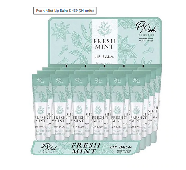 PX-S439 : Fresh Mint Lip Balm-For Soft, Smooth Lips 2 DZ