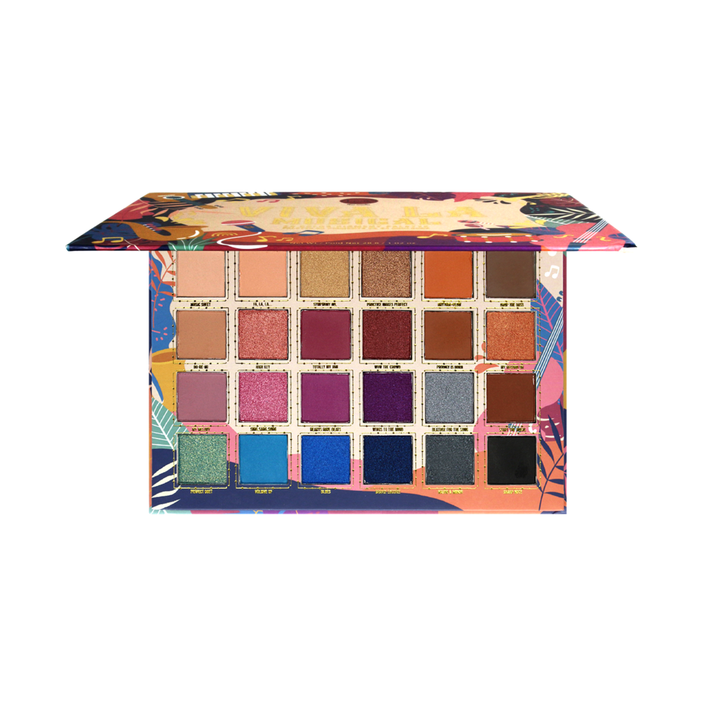 JC-VLP102 Viva La 'Musical' 24 Color Pigment Palette : 3 PC