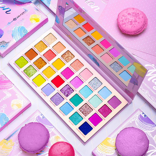 Amor Us MMESD Macaron Magic 32 Shade Pressed Pigment Palette Cosmetic Wholesale-Cosmeticholic