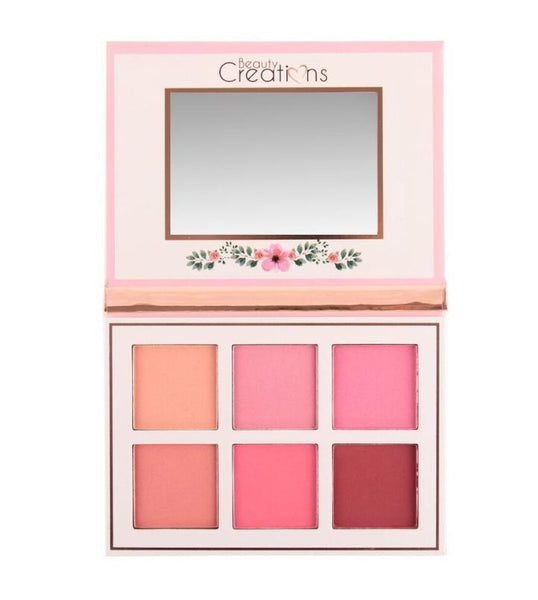 BF01 : Beauty Creations Floral Bloom Blush Palette Wholesale-Cosmeticholic