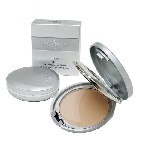 Italia Deluxe Natural Two way Powder Matte Finish Oil Free-Cosmeticholic