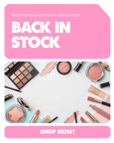 Back In Stock - Cosmeticholic