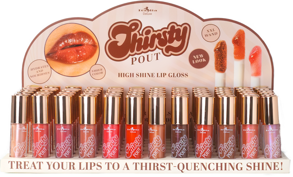 ITA-174 : (New) Thirsty Pout Hi-Shine Gloss : 6DZ