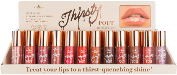 ITA-174 : Thirsty Pout Hi-Shine Gloss : 6DZ