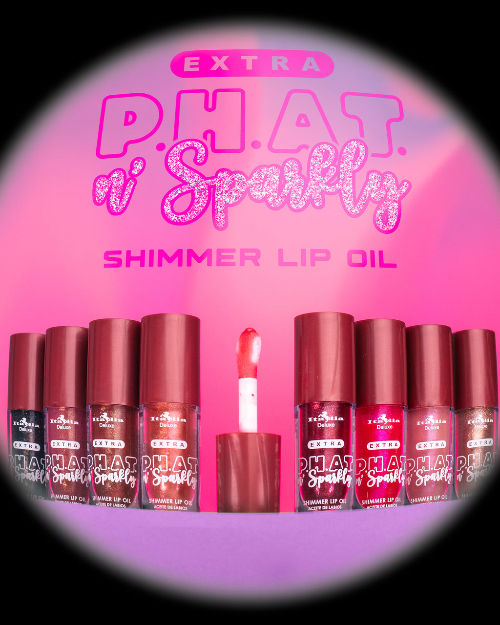 ITA-181PSL Extra P.H.A.T. n' Sparkly Shimmer Lip Oil : 4 DZ