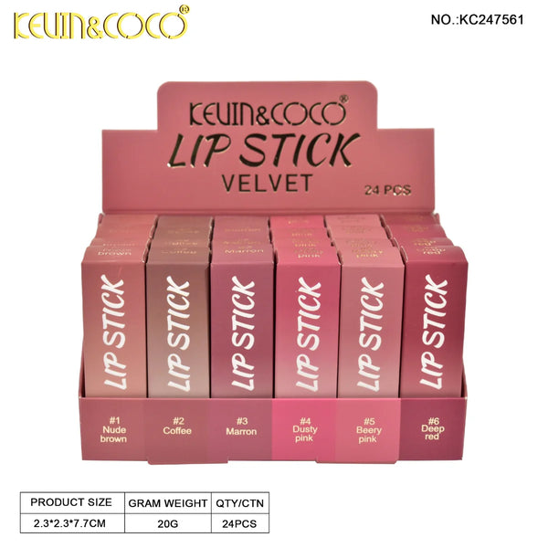 K&C-KC247561 Velvet Moisture Matte Lipstick : 1 DZ