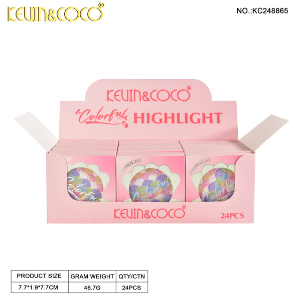 K&C-KC248865 Mermaid Glow Highliter : 2 DZ